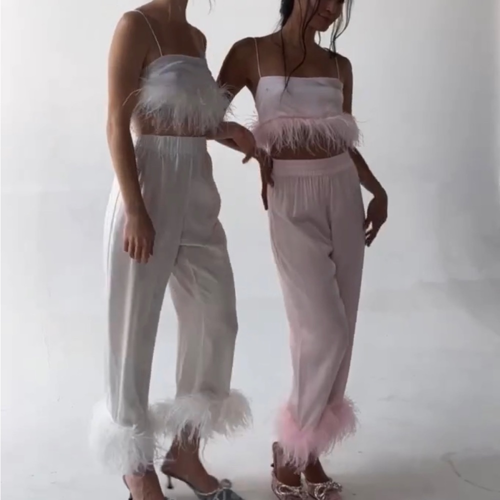 The Bar Silk Pajama Set (Bridal)